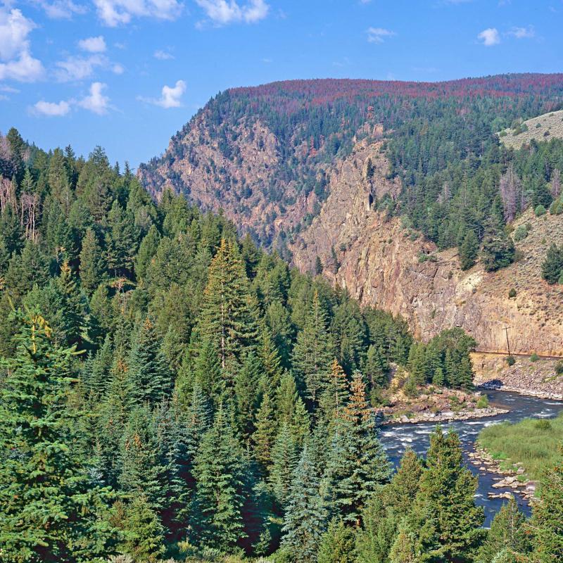 Yust Ranch in Grand County. Photo by John Fielder.