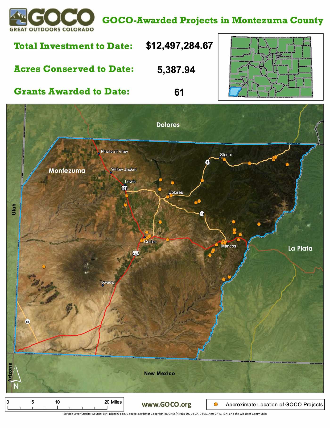 Montezuma County Great Outdoors Colorado