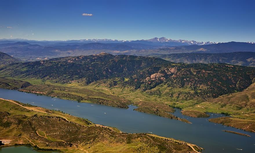 Horsetooth Reservoir. Photo by Michael Menefee